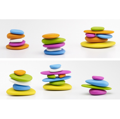 Farebné kamene FLURO, sada s aktivitami