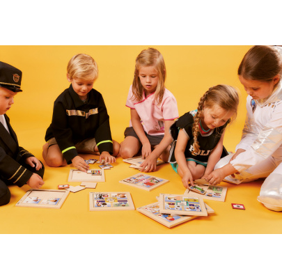 Povolania, sada 10 puzzle