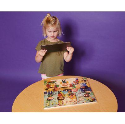 Kapela, puzzle s rozšírenou realitou