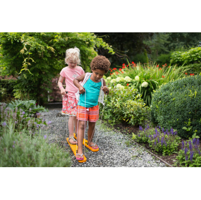 Vychádzkové lyže, tandem