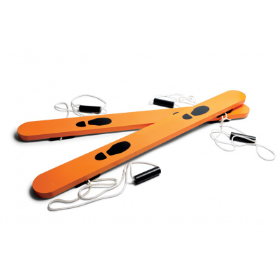 Vychádzkové lyže, tandem