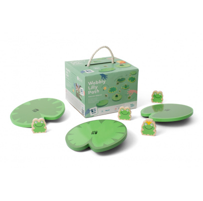 Balančná hra so žabkami