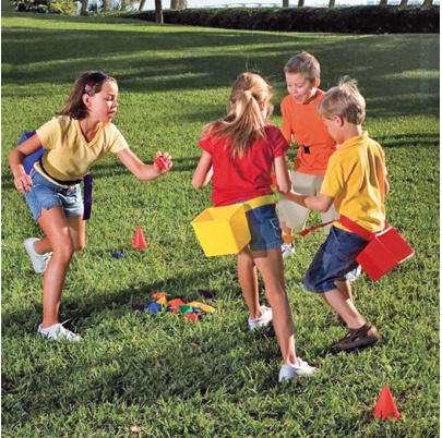 Naháňačka s vedierkami