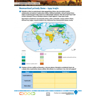 Geografia 5 s nadhľadom