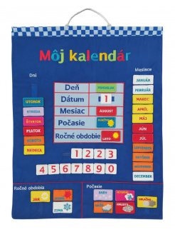 Môj kalendár - modrý