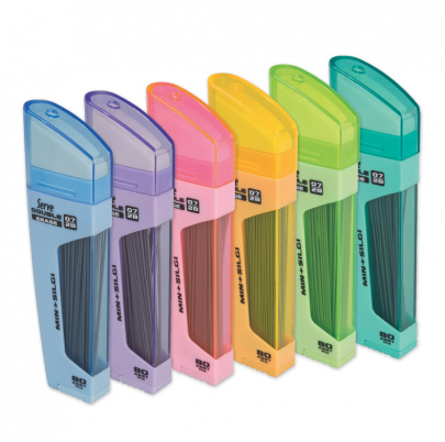 Zásobník s náhradnými tuhami a gumou