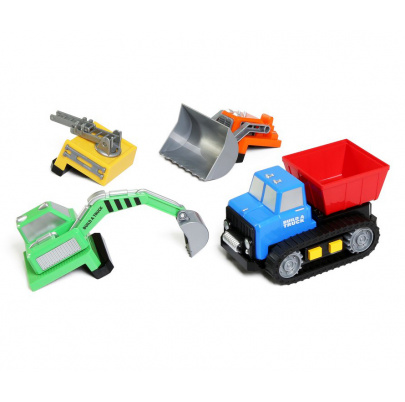 Magnetické nákladné autá - PÁSOVÉ BULDOZÉRY