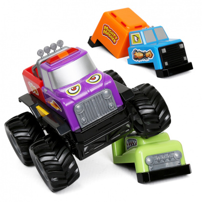 Magnetické nákladné autá - MONSTER AUTÁ