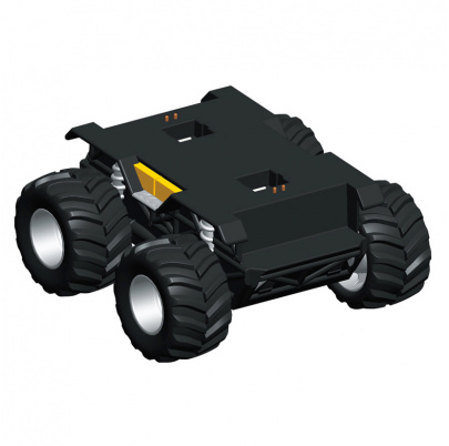 Magnetické nákladné autá - PODVOZOK MONSTER