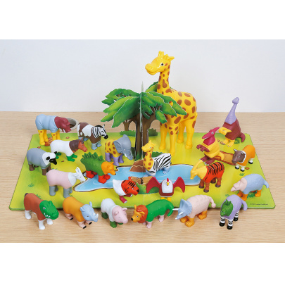 Magnetické zvieratá - Dinosaury 3