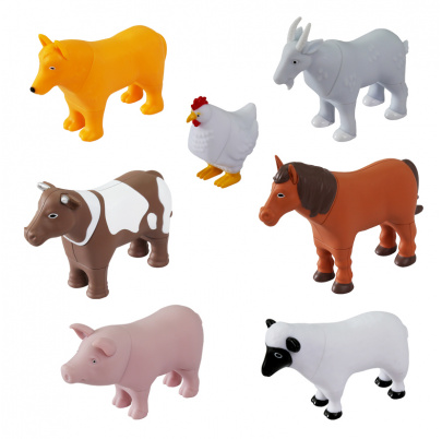 Magnetické zvieratá - Farma 3