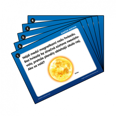 Slnečná sústava - magnetky