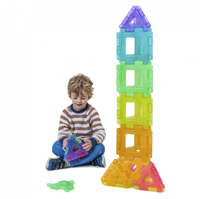 Polydron GIANT - Priehľadný