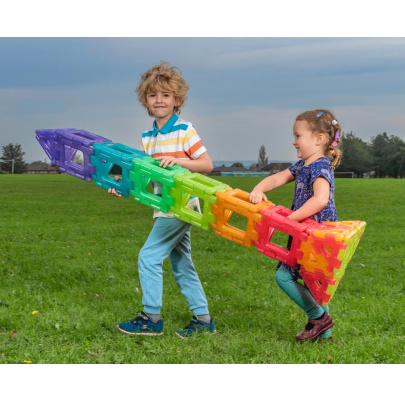 Polydron GIANT - Priehľadný