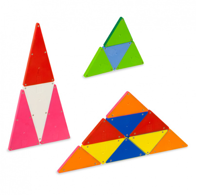 Magna-Tiles - Jasné farby 100