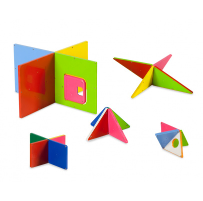 Magna-Tiles - Jasné farby 48