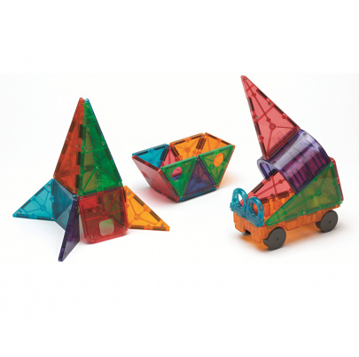 Magna-Tiles - Priehľadné farby 48