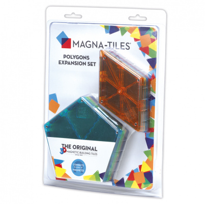 Magna-Tiles - Priehľadné farby 8 - mnohouholníky