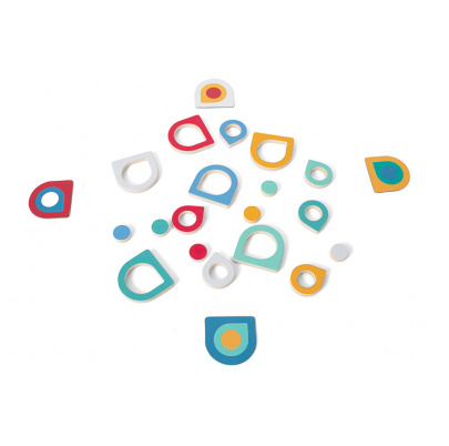 Puzzle tri tvary - pamäťová hra