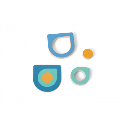 Puzzle tri tvary - pamäťová hra