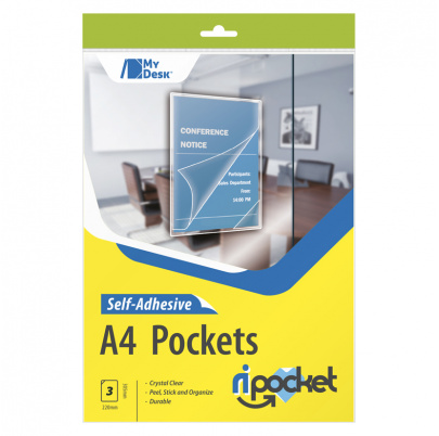 RiPocket A4, samolepiace vrecká