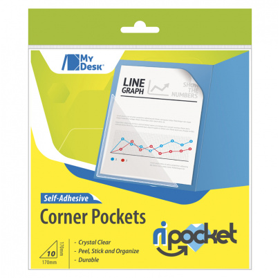 RiPocket, samolepiace rohové vrecká