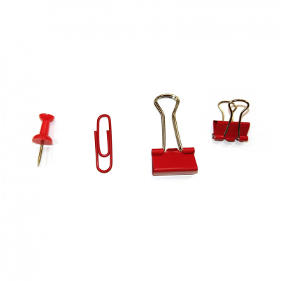 Klipy, spony a pripináčiky - stolný set