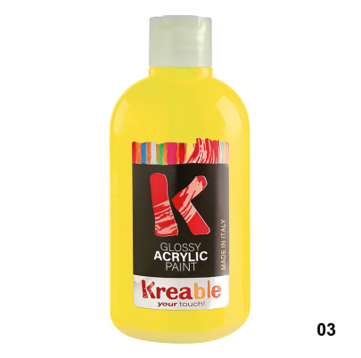 Akrylové farby, lesklé - na dopĺňanie