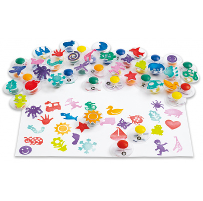 Veľká sada pečiatok