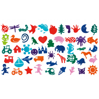 Veľká sada pečiatok