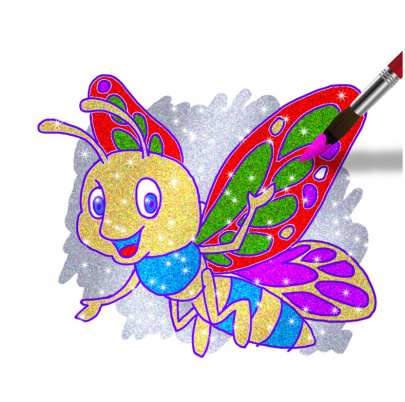 Tekutá tempera - trblietavá