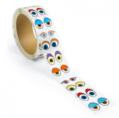 Farebné oči - nálepky