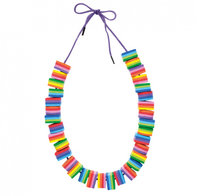 JUMBO penové koráliky, farebné