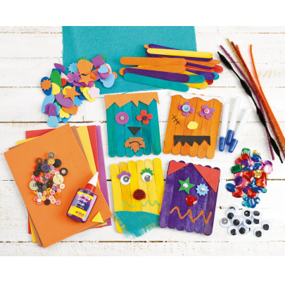 Penové tvary vo vedierku