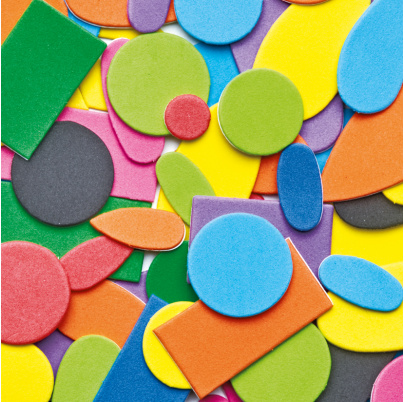 Samolepiace penové tvary