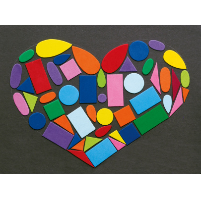 Samolepiace penové tvary