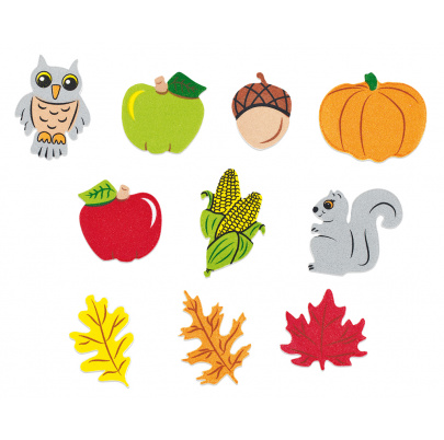 Penové samolepky - jeseň