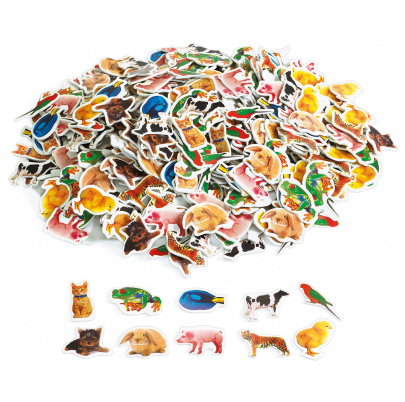 Penové samolepky - fotografie zvierat