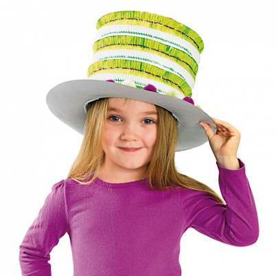 Papierové klobúky, biele