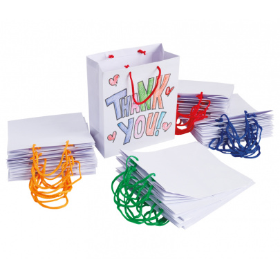 Taštičky s rúčkou, biele