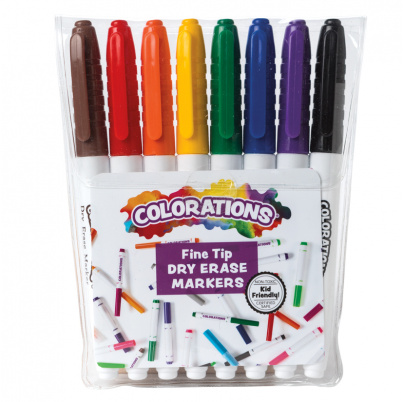 Fixky stierateľné za sucha, tenký hrot