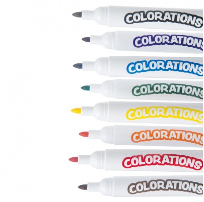 Fixky stierateľné za sucha, hrubý hrot