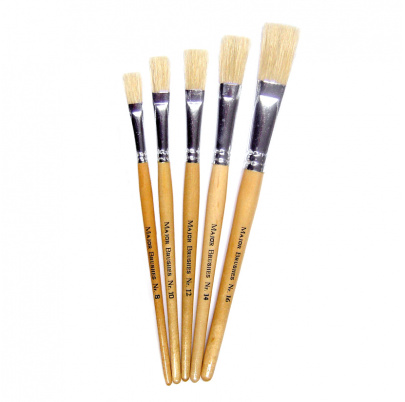 Súprava plochých štetcov