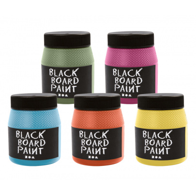 Tabuľová farba - 5 odtieňov