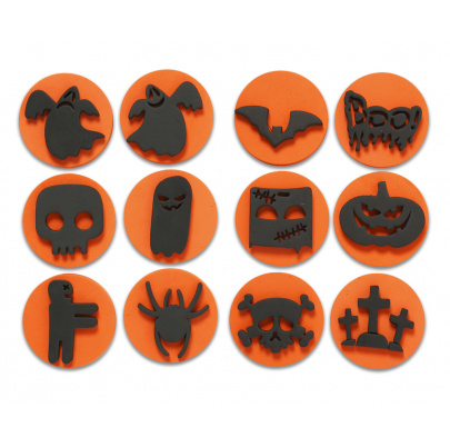 Halloweenske pečiatky