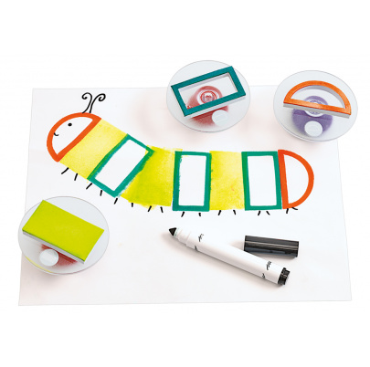 Pečiatky – geometrické tvary