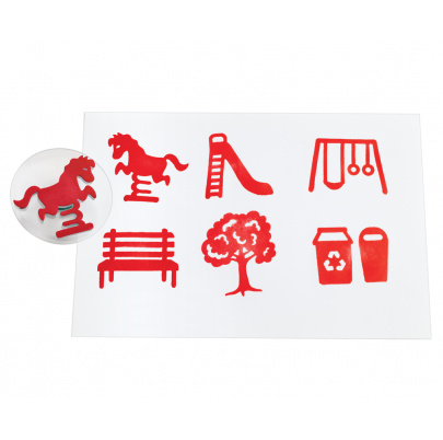 JUMBO pečiatky – park