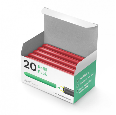 VISOR náplne 20 – jednotlivé farby na dopĺňanie