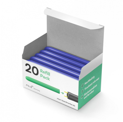 VISOR náplne 20 – jednotlivé farby na dopĺňanie