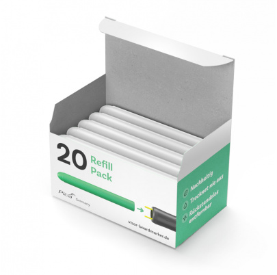 VISOR náplne 20 – jednotlivé farby na dopĺňanie